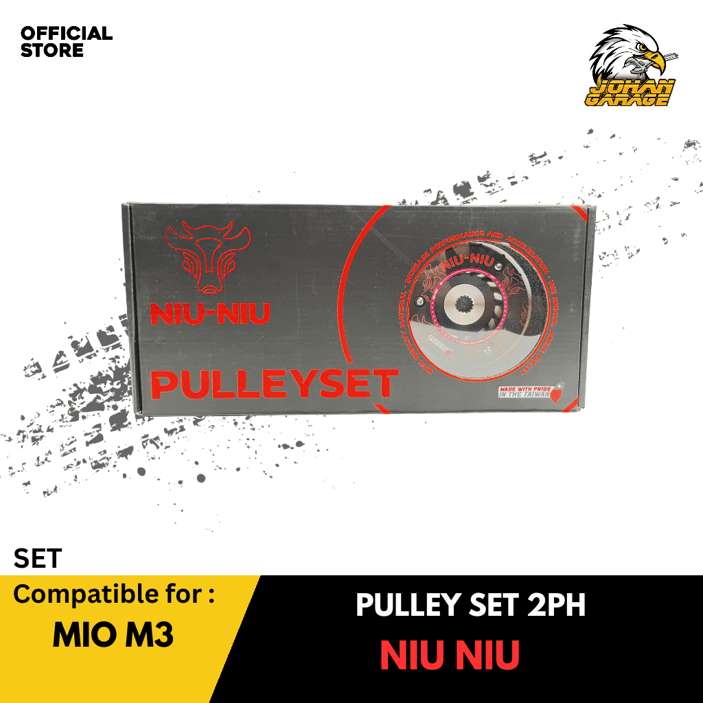 NIU NIU TURBO DISK PULLEY KIT MIO M3 2PH
