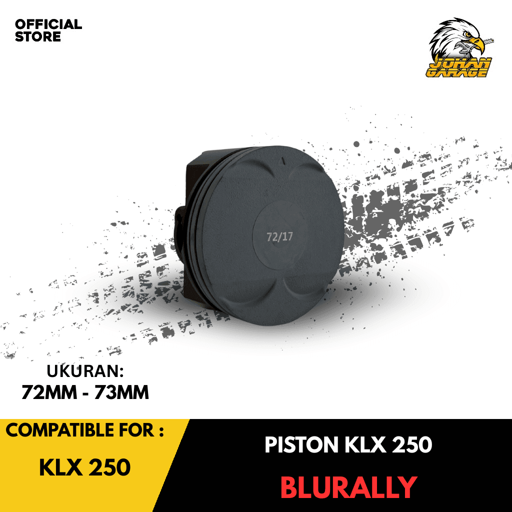 Piston KLX 250 Blurally 73mm Johan Garage