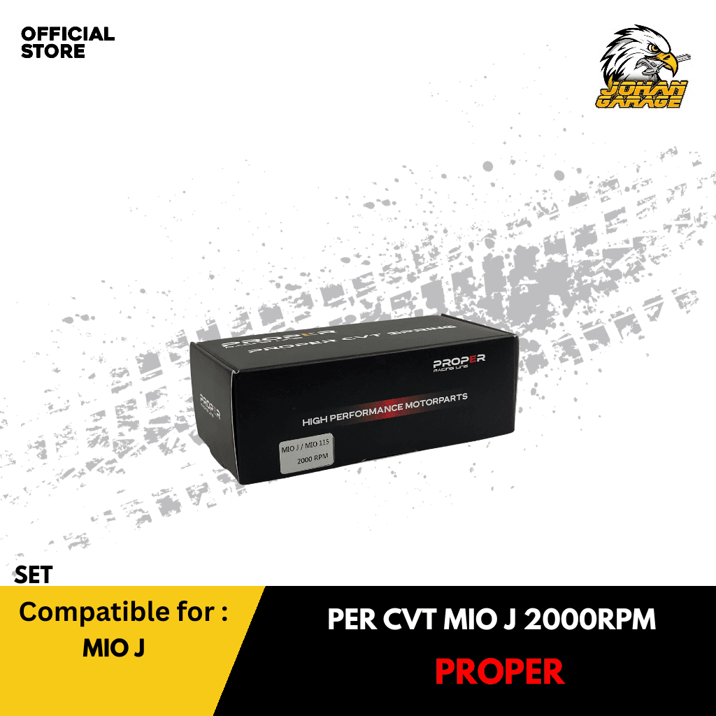 PROPER RACING LINE PER CVT MIO J 2000 RPM