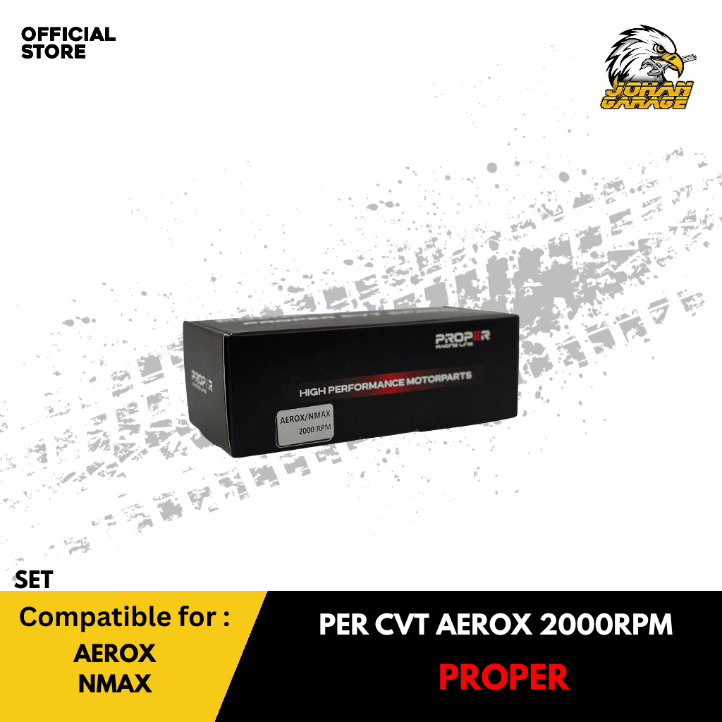 PROPER RACING LINE PER CVT AEROX 2000 RPM