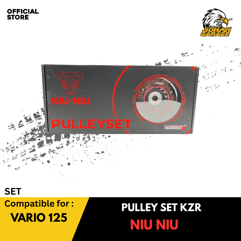 NIU NIU TURBO DISK PULLEY KIT VARIO KZR