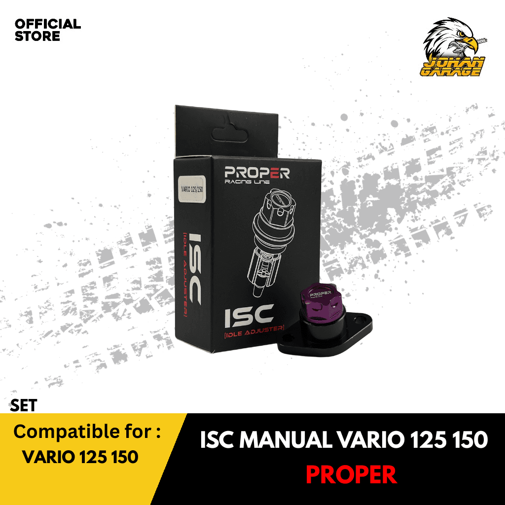 PROPER RACING LINE ISC MANUAL VARIO 150