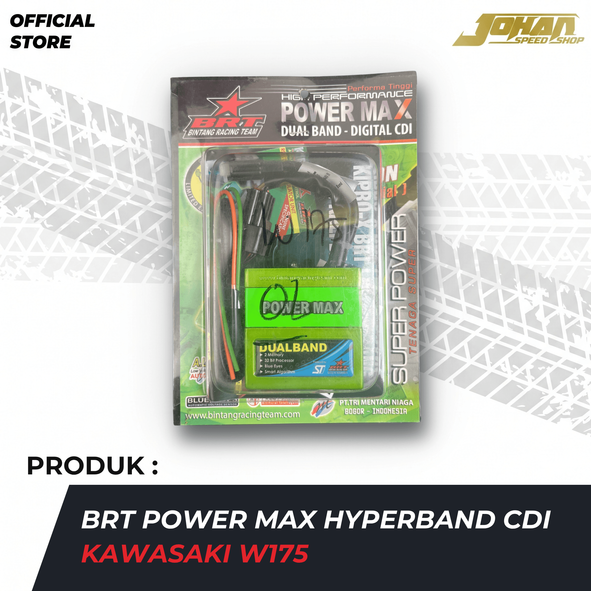 BRT BLOK SEHER SUPER IRON CASTING NMAX NEW 66MM