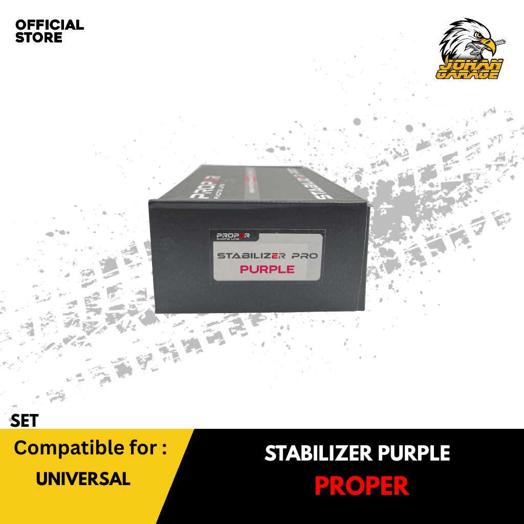 PROPER RACING LINE STABILIZER PRO PURPLE VOLT METER