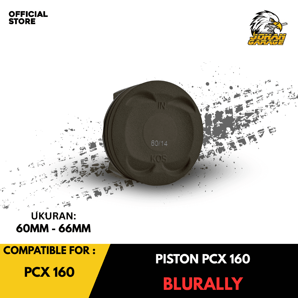 Piston PCX 160 Blurally 61.5mm High Comp Johan Garage