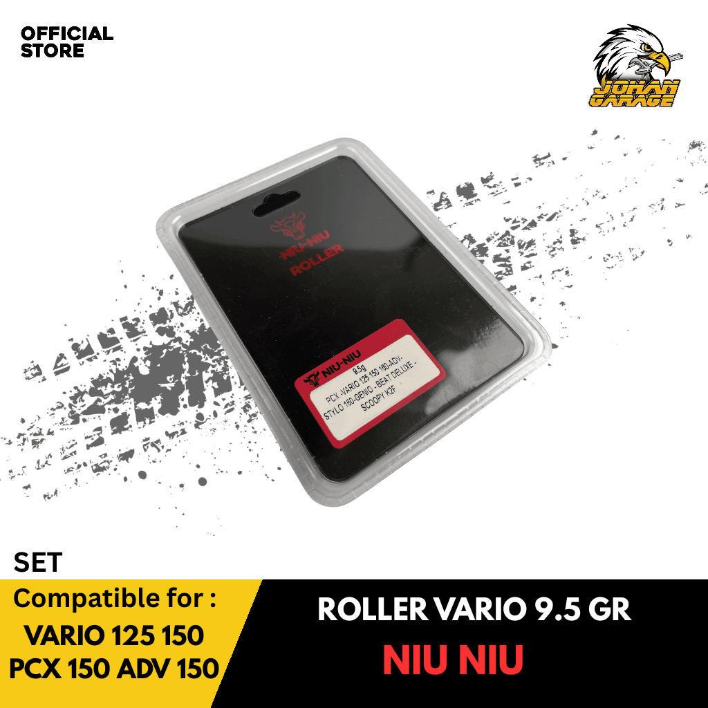 NIU NIU ROLLER VARIO 9.5 GRAM ISI 3