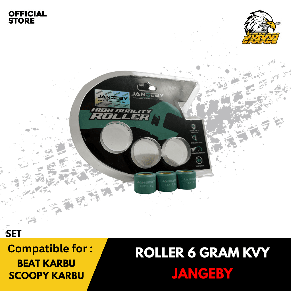 JANGEBY ROLLER BEAT KARBU 6 GRAM 3PCS